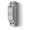 Реле шаговое модульное электромеханическое, 1NC+1NO 16А, 2 состояния, контакты AgNi, питание 230В АC, ширина 17.5мм, степень защиты IP20 FINDER 20.23.8.230.0000