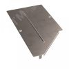 Крышка переходника левого Стандарт INOX (AISI 409) 600х400 Промрукав PR16.5656