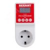 Реле напряжения вилка-розетка c дисплеем 16А REXANT REXANT 10-6040