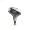 Лампа светодиодная филаментная LED 6 Вт 240 лм 2400К AC185-265В E27 FD180 теплая серая колба Black Filament Gauss 165802008