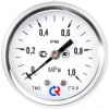 Манометр коррозионностойкий виброустойчивый осевой ТМ-321Т.00 0...0.1 МРа 1/4' кл.1.5 готовый к гидрозаполнению РОСМА 00000007669