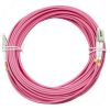 Шнур оптический duplex 15м LC-LC 50/125 мм OM4 LSZH Cabeus FOP-50-OM4-LC-LC-15m