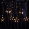 Гирлянда бахрома Звезды  LED 2700К 3x1м FERON CL29 48613