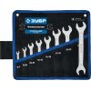 Набор рожковых гаечных ключей 8 шт, 6 - 24 мм, ЗУБР 27010-H8_z01