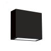 Светильник светодиодный фасадный ДБУ-2x4w 4000K черный IP65 Jazzway PWL-120120/0-90D JazzWay 5024847
