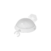 Светильник LED ЖКХ круг IP65 185х70 мм антивандальный 10W 5000К с датчиком 1/10 Вартон V1-U0-00005-21S00-6501050
