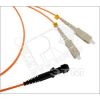 Патч-корд волоконно-оптический (шнур) мм 62.5/125 SC-MTRJ duple* LSZH 5 м Hyperline 27943