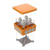 Коробка огнестойкая для о/п двухкомпонентная 60-0303-FR2.5-8 Е15-Е120 100х100х40 Промрукав 60-0303-FR2.5-8