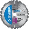 Диск пильный по алюминию Мультирез 190 x 20мм 60T ЗУБР 36907-190-20-60
