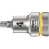 Головка торцевая 8740 B Hex-Plus HF Zyklop со вставкой под внутренний шестигранник DR 3/8 с функцией фиксации крепежа 4 x 35 мм WERA WE-003031