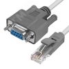 Адаптер-переходник COM RS-232 9F на RJ45, 1 м., серый Greenconnect GCR-DB9LNC-1.0m