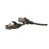 Патч-корд PC-LPT-SFTP-RJ45-RJ45-C6-3M-LSZH-BK S/FTP категория 6 3 м черный Hyperline 445780