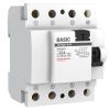 Устройство защитного отключения УЗО ВД-40 4P 63А/100мА (электронное) Basic EKF elcb-4-63-100e-sim