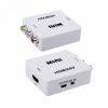 Конвертер HDMI на 3 RCA, пластик, белый,, REXANT 17-6931