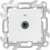 Розетка ТВ оконечная, белый Simon 2450476-030