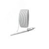 Кабель коаксиальный RG-6U 75 Ом CCS/(оплётка Al 32%) PVC белый 100м SIMPLE ЭРА Б0044595