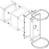 Кронштейн для крепления коробок Тахион 40159