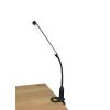 Светильник TLD-572 Black/LED/500Лм/4500K/Diммer настольный светодиодный на струбцине, 7W. Сенсорный выключатель Uniel UL-00008664