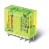 Реле безопасности электромеханическое (реле с принудительным управлением контактами), монтаж на печатную плату или в розетку, выводы с шагом 5мм, 2CO  FINDER 50.12.9.024.5000PAC