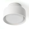 Светильник ДПО-12w GX53 без лампы IP44 белый FERON HL367 48407