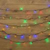 Гирлянда Твинкл-Лайт 20 м, темно-зеленый ПВХ, 160 LED, мультиколор Neon-Night 303-119