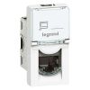 Розетка компьютерная RJ45 категория 6 STP антибактериальное исполнение LEGRAND 076584