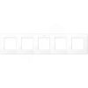 Рамка 5 постов, белый Simon 2400650-030