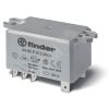 Реле силовое электромеханическое, монтаж в наконечники Faston 250 (6.3x0.8мм), 2CO 30A, контакты AgCdO, катушка 110В AC, степень защиты RTII, УХЛ4, мо FINDER 66.82.8.110.0000PAS