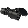 Розетка кабельная 32А/400V/3P+N+E/IP44, черная PCE 225-6x