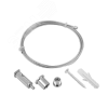 Подвес тросовый Св-к Iron/Strong 1,5х2000мм к-кт  подвес 2м, 2шт Вартон V4-I0-70.0002.IR0-0005
