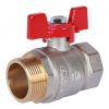 Кран шаровой 1 1/4 ВН/НР, ручка бабочка Rommer RBV-0004-0210232