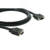 Кабель VGA M на VGA M, 0.9 м., черный Kramer C-GM/GM-3