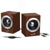 Колонки SP-HF280 2.0, 2x3W, USB, дерево Genius 31730028400