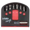 Набор бит SL/PZ/PH Industrial с держателем бит в кейсе Swift, 7 шт Felo 02060116