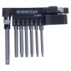 Набор вставок (бит) с воротком-битодержателем 1/4', TORX, T10-T40, L = 60 мм, 8 предметов King Tony 2128PR