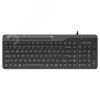 Клавиатура Fstyler FK25, USB, slim, черный/серый A4Tech FK25 BLACK