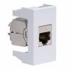Розетка RJ-45 кат.6,экр,Viva,1 мод.,сер