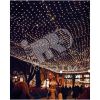 Электрогирлянда Сетка 144LED  уличная синяя JazzWay 4610003328696