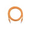 Шнур U/UTP 4 пары Кат.5e 2хRJ45/8P8C T568B медный PVC оранжевый 3м 10шт. NETLAN EC-PC4UD55B-BC-PVC-030-OR-10
