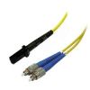 Патч-корд волоконно-оптический (шнур) SM 9/125 (OS2) LC/UPC-LC/UPC 2.0 мм duplex LSZH 10 м черный Hyperline 225355
