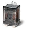 Реле силовое электромеханическое, монтаж в наконечники Faston 250 (6.3х0.8мм), 2CO 16A, контакты AgCdO, катушка 12В DC, степень защиты RTI, без монтаж FINDER 62.82.9.012.0009