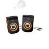 Колонки компьютерные Geinus SP-Q180, 2.0, 2 x 3W RMS, USB, оранжевый Genius 31730026402