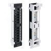 Патч-панель настенная 12 портов RJ-45 категория 5е с подставкой WRline WRline WR-PL-12-C5E-WL-D