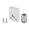 Заглушка ARH-FLOOR27-H28-SIDE с отверстием (Arlight, Металл) Arlight 038702