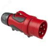 Вилка кабельная 32А/400V/3P+N+E/IP44 серия GRIP PCE 0253-6