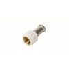 Муфта ВР, ПВДФ пресс (белая), 26x3/4 Henco 18PKW-2605
