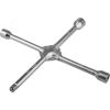 Ключ-крест ''ЭКСПЕРТ'' автомобильный оцинкованный усиленный, 17-19-22-1/2'' ЗУБР 27547