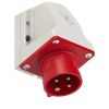 Вилка настенная, 16А/400V/3P+E/IP44 PCE 514-6