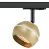 Трековый светильник TR47 - GX53 MG однофазный под лампу GX53 матовое золото под лампу GX53, лампа в комплект не входит ЭРА Б0054157