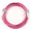 Шнур оптический duplex 7м LC-LC 50/125 мм OM4 LSZH Cabeus FOP-50-OM4-LC-LC-7m
